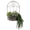 Clayre & Eef 6Y4837 Jardinera 36x18x52 cm Gris