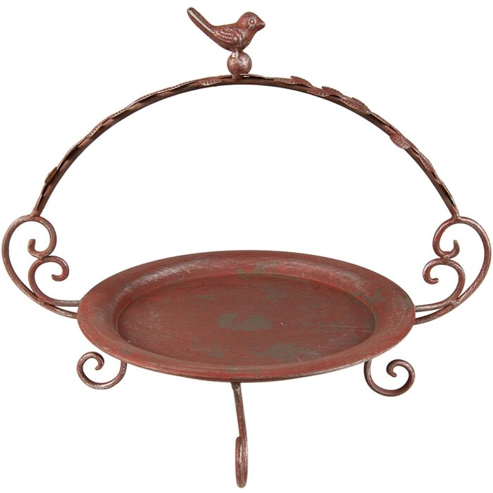 Clayre & Eef 6Y4840 Estantería 35x27x30 cm Rojo - Verde Jardinera