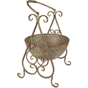Clayre & Eef 6Y4842 Jardinera 26x27x49 cm Verde
