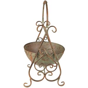 Clayre & Eef 6Y4842 Jardinera 26x27x49 cm Verde