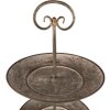 Clayre & Eef 6Y4847 Estantería Ø 28x53 cm Gris - Verde