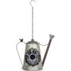Clayre & Eef 6Y4859 Decoración Birdhouse 37x21x30-63 cm Gris
