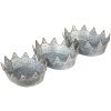 Clayre & Eef 6Y4868 Cuencos decorativos 39x28x14 - 34x26x12 - 29x22x10 cm