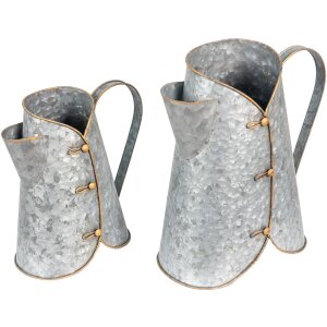 Clayre & Eef 6Y4877 Jarras Decorativas (2 piezas)...