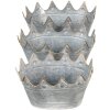 Clayre & Eef Decoración Jardinera (3 piezas) 40x27x19 -34x23x18-29x22x16 cm