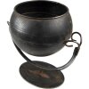 Clayre & Eef 6Y5024 Jardinera 19x15x19 cm Negro