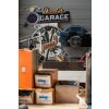 Clayre & Eef 6Y5064 Letrero 48x1x60 cm Azul Dads Garage