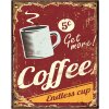 Clayre & Eef 6Y5095 Cartel texto 25x1x33 cm Rojo Café