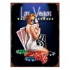 Clayre & Eef 6Y5197 Letrero de texto 25x1x33 cm Negro Las Vegas