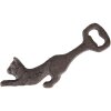 Clayre & Eef 6Y5289 Abrebotellas Gato 17x9x1 cm Marrón