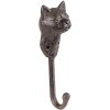 Clayre & Eef 6Y5315 Gancho de Pared 5x4x15 cm Gato Marrón