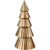 Clayre & Eef 6Y5372 Decoración Árbol de Navidad Ø 14x30 cm Color Dorado