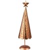 Clayre & Eef 6Y5373 Decoración Árbol de Navidad Ø 11x38 cm Color Cobre