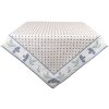 Clayre & Eef BBF01 Mantel 100x100 cm Beige - Azul