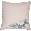 Clayre & Eef BBF21 Funda de Cojín 40x40 cm Cojín Decorativo Beige