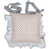 Clayre & Eef BBF25 Funda de cojín para silla 40x40 cm Beige