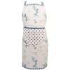 Clayre & Eef BBF41K Delantal niño 48x56 cm Beige - Azul