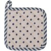 Clayre & Eef BBF45K Potholder Niño 16x16 cm Beige - Azul