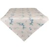Clayre & Eef BBF65 Traves de Mesa 50x160 cm Beige - Azul