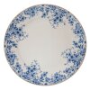 Clayre & Eef BFLDP Plato Pequeño Ø 21x2 cm Plato Desayuno Azul