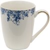 Clayre & Eef BFLMU Taza 12x9x11 cm - 330 ml Azul