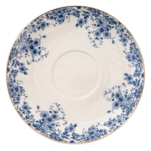 Clayre & Eef BFLTEFO Juego de Té 16x15x15 cm - 400 ml - 250 ml Azul
