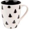Clayre & Eef BWXMU Taza 12x8x10 cm - 300 ml Beige - Negra