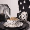 Clayre & Eef BWXMU Taza 12x8x10 cm - 300 ml Beige - Negra