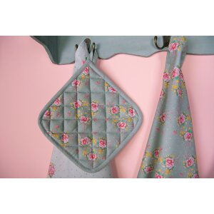 Clayre & Eef CHB45 Salvamanteles 20x20 cm Verde