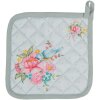 Clayre & Eef CHB45 Salvamanteles 20x20 cm Verde