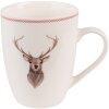 Clayre & Eef COLMU-1 Taza 12x8x10 cm - 300 ml Beige - Marrón