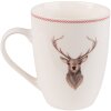 Clayre & Eef COLMU-1 Taza 12x8x10 cm - 300 ml Beige - Marrón