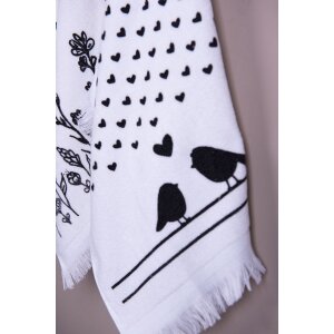 Clayre & Eef CTLBS Toalla de Huéspedes 40x66...