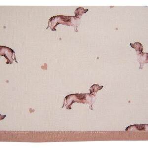 Clayre & Eef DHL42-1 Paño de cocina 50x70 cm Beige