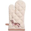 Clayre & Eef DHL44K Guante de Horno Niño 12x21 cm Beige