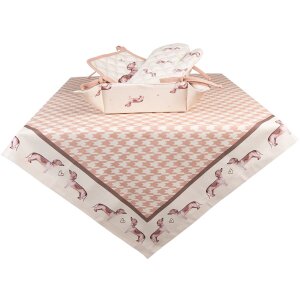Clayre & Eef DHL45 Potholder 20x20 cm Beige