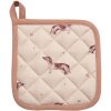 Clayre & Eef DHL45 Potholder 20x20 cm Beige