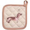 Clayre & Eef DHL45K Potholder Niño 16x16 cm Beige