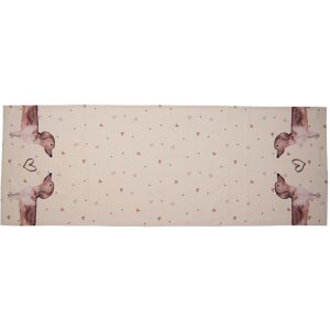 Clayre & Eef DHL64 Traves de Mesa 50x140 cm Beige