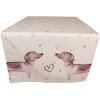Clayre & Eef DHL64 Traves de Mesa 50x140 cm Beige