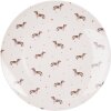 Clayre & Eef DHLFP Plato Grande Ø 26x2 cm Beige - Marrón