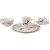 Clayre & Eef DHLFP Plato Grande Ø 26x2 cm Beige - Marrón