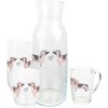 Clayre & Eef DHLGL0005 Jarra Ø 9x25 cm - 1000 ml