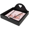 Clayre & Eef DTR73-1 Servilletas de Papel 33x33 cm (20 Piezas) Rosa