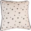 Clayre & Eef FAF21 Funda de Cojín 40x40 cm Beige - Negro