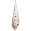 Clayre & Eef FAF42-1 Paño de cocina 50x70 cm Beige - Negro
