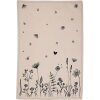 Clayre & Eef FAF42-1 Paño de cocina 50x70 cm Beige - Negro