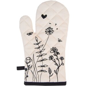 Clayre & Eef FAF44 Guante de horno 18x30 cm Beige -...