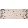 Clayre & Eef FAF64 Traves de Mesa 50x140 cm Beige - Negro