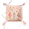 Clayre & Eef FAS47 Panera 35x35x8 cm Beige - Rosa